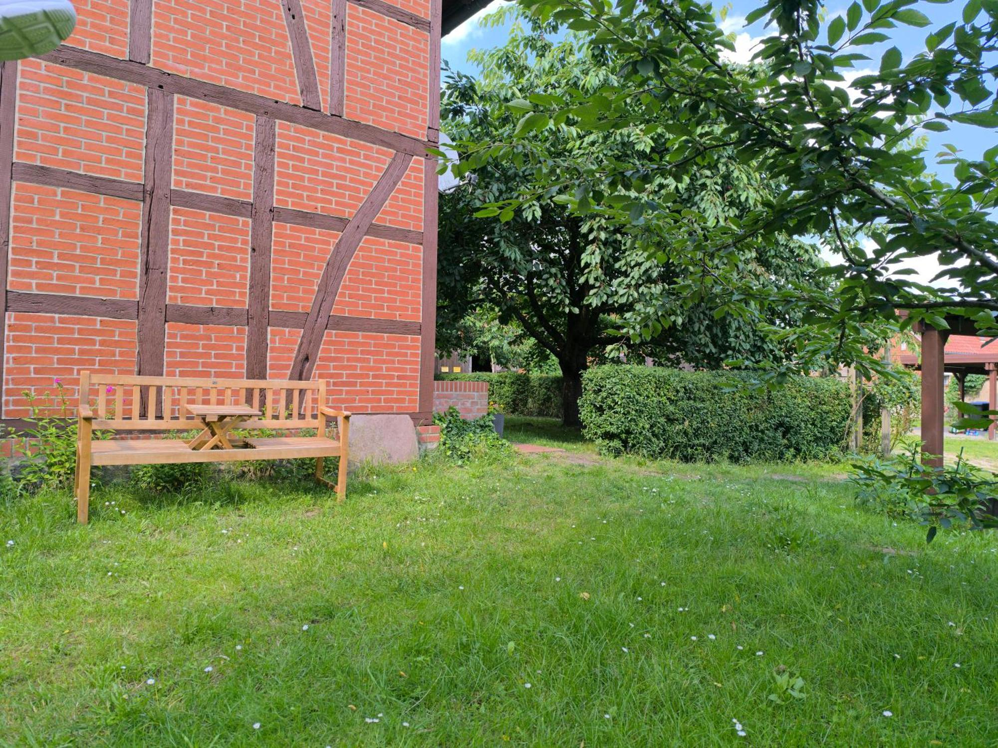 Ferienwohnung Deichblick Cumlosen Bagian luar foto
