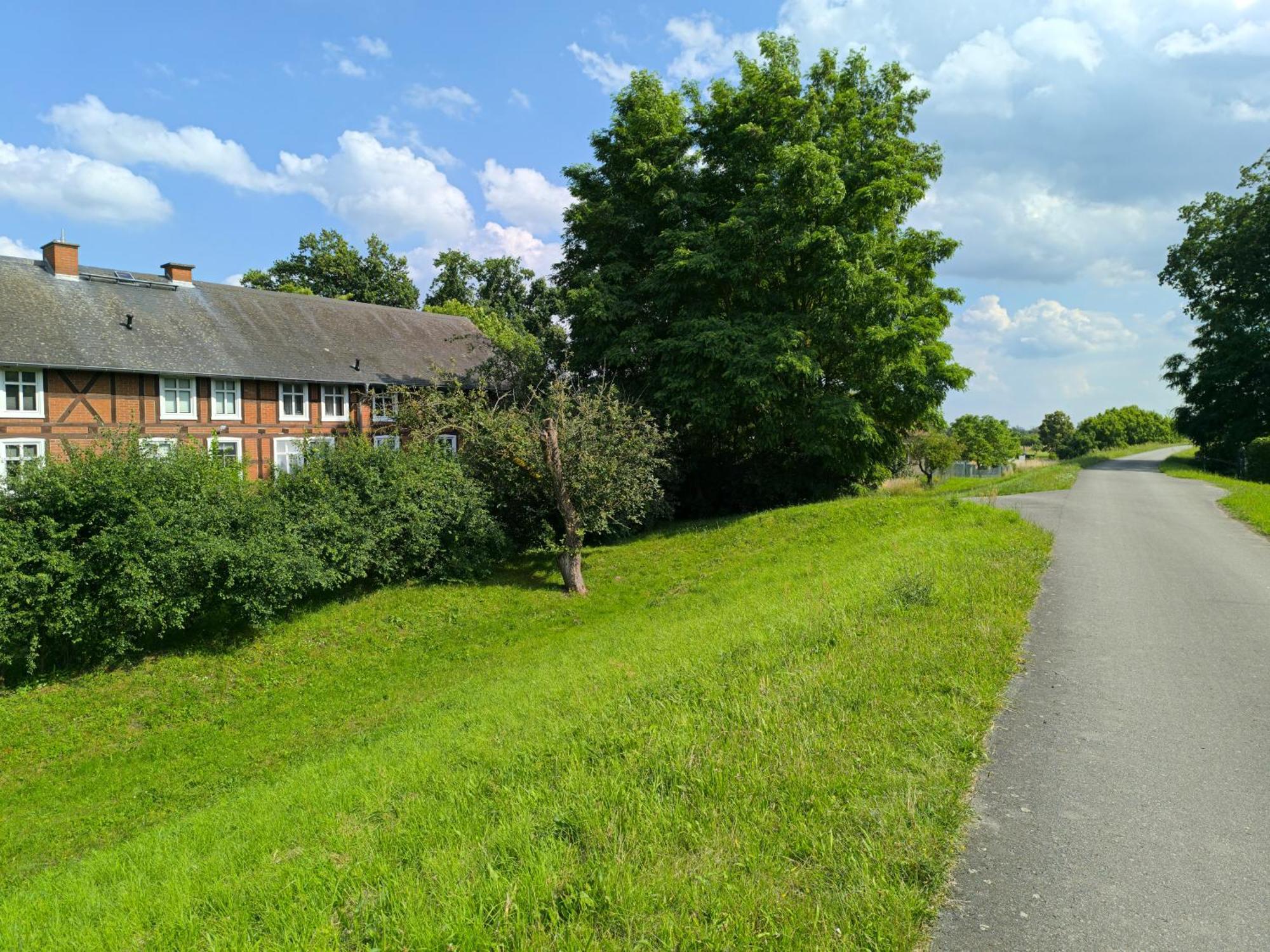 Ferienwohnung Deichblick Cumlosen Bagian luar foto