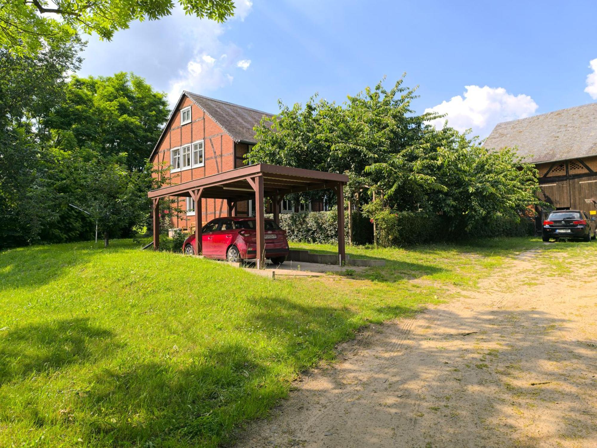 Ferienwohnung Deichblick Cumlosen Bagian luar foto